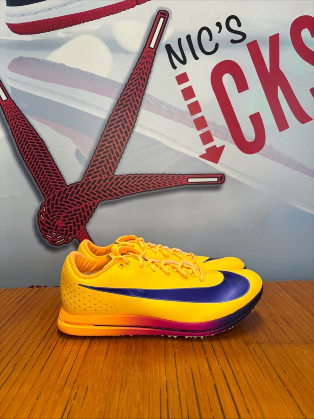 Nike Triple Jump Elite 3 Spikes Cleats “Citron Pulse” Men's Size 12 (HV6425-800)